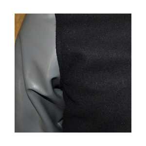 เสื้อแจ็กเก็ตมันตรามหาวิทยาลัยสำหรับผู้ชายเสื้อแจ็กเก็ตกันหนาวแขนหนังขนแกะและแผ่นปักลายด้วยผ้ากำมะหยี่คอตั้งโลโก้ด้านหน้า - Product Image 5