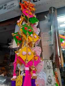 Decoración de fiesta india, forma de cometa, caléndula - Product Image 2