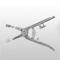 Kit chirurgical vétérinaire d'urgence pour chevaux et chiens, perceuse manuelle réutilisable, mandrin de serrage à une main, scalpel en acier inoxydable
