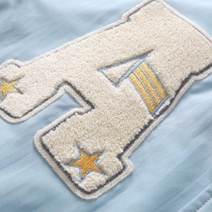 Chaqueta Universitaria de Invierno para Hombre, Talla Grande, Servicio OEM/ODM Personalizado de Alta Calidad, Cuello Alto, Logotipo Frontal, Manga de Algodón - Product Image 3