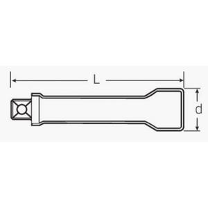 Extensiones de Enchufe VDE Stahlwille de 3/8'' - Product Image 2