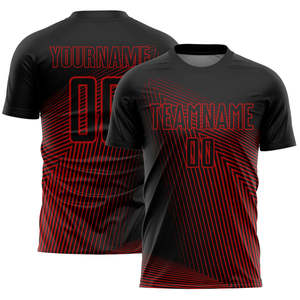 Venta caliente Custom Fit Football Jersey Humedad Wicking Tela ligera para equipos Torneos Ropa de fútbol de alta calidad - Product Image 6