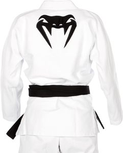 Kimono de Jiu-Jitsu brésilien professionnel léger 100% coton, Gis personnalisé avec logo frontal extensible lavé pour l'entraînement au karaté - Product Image 3