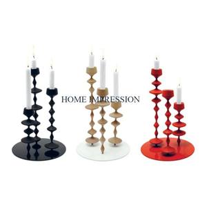 Bougeoirs de table en métal plaqué or de qualité supérieure faits à la main Meilleure vente Bougeoirs chandelier de différentes tailles - Product Image 5