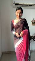 Sari indien pakistanais élégant pour mariage été/hiver, prêt-à-porter, style traditionnel, infroissable, protection solaire, pur et doux