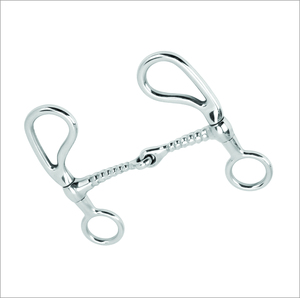 Nuevo Juego de Tres Piezas de Bocado para Caballo con Anillo Suelto, de Acero Inoxidable, para Equitación - Product Image 5