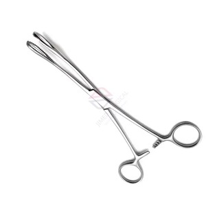 Pinzas de Esponja Rampley y Pinzas Uterinas Clementson de Acero Inoxidable de Primera Calidad para Uso Quirúrgico en Ginecología |   OEM Personalizado - Product Image 1