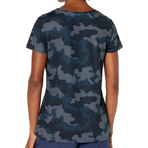 Nuevo diseño Casual mujer Camiseta con cuello redondo liso algodón camiseta para mujer logotipo personalizado al por mayor - Product Image 4