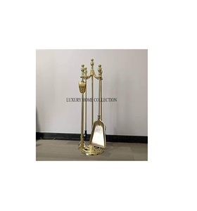 Multi-purpose stainless steel <b>fire</b> <b>pit</b> tool kit with extra-long handles and high heat resistance <b>for</b> easy <b>fire</b> maintenance - Product Image 1