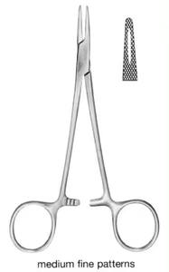 Instrumentos quirúrgicos de portaagujas de patrones finos medianos de - Product Image 3