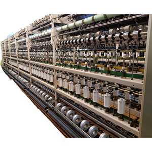 เครื่องปั่นด้าย Menegatto 1500 Mono Covering Machine 192 แกนหมุน ความเร็วสูง 32000 รอบต่อนาที กระสวยขนาด 140 มม. กำลังไฟ 15/25 กิโลวัตต์ สำหรับไลคร่าและไนลอน - Product Image 1