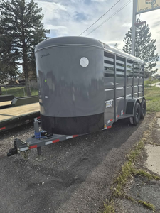 Cheap Affordable <b>Farm</b> Animal <b>Trailer</b> for Sale Ready to Ship Heavy Duty Supplier - Product Image 4