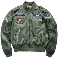 Veste universitaire matelassée personnalisée avec logo brodé, design patchwork, col côtelé, coupe décontractée pour homme, légère et coupe-vent, style urbain