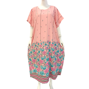 Meilleures ventes : Robe Kaftan Grande Taille pour Femme, Vêtements de Détente pour Femme, respirants, doux et lisses - Product Image 6