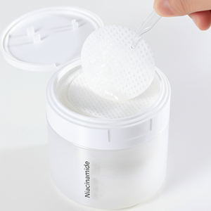 แผ่นโทนเนอร์ข้าวไนอาซินาไมด์ K-Beauty ไนอาซินาไมด์สควาลินเนอร์เพิ่มความชุ่มชื้นผิววาฟเฟิลยืดได้จุดด่างดำทำให้ผิวขาว - Product Image 1