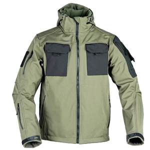 Chaqueta Softshell a prueba de viento para hombre, impermeable ligero transpirable para senderismo, viaje, correr, ropa al aire libre, chaqueta para exteriores - Product Image 1