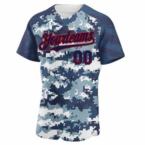 Custom Team Baseball Jerseys Personalized Name Number 100% Polyester Digital Print Embroidery Moisture-Wicking Breathable Short - Product Image 3