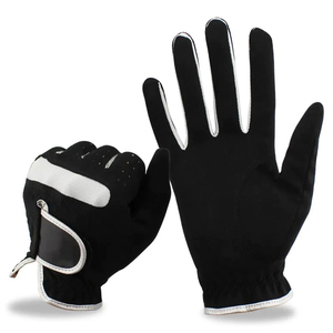Guantes de golf profesionales Venta de adultos Guantes de golf 100% Rendimiento duradero Guantes de golf de cuero de piel de oveja - Product Image 5