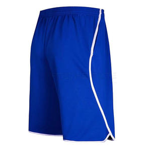 Pantalones cortos de baloncesto rectos de secado rápido para hombre con logotipo personalizado, pantalones cortos de malla de baloncesto lisos para hombre - Product Image 3
