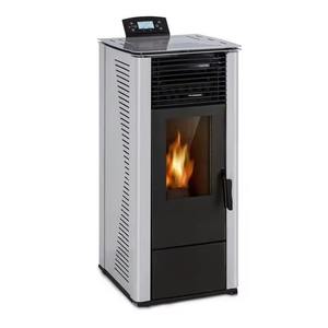 Poêle à granulés de bois biomasse automatique pour l'intérieur, fourneau autonome, écologique, sans fumée, en fonte, pour maisons et villas - Product Image 2