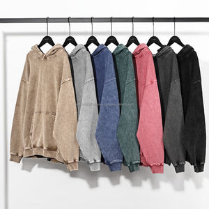 Sudaderas con Capucha Extra Grandes para Hombre, Estilo Vintage, Lavado Ácido, Diseño Gráfico Personalizado de Alta Calidad, Impresión DTG y Serigrafía - Product Image 2