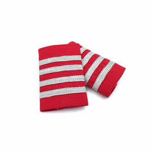 Épaulettes en coton doux/nylon/polyester pour vestes, décoration d'épaule lisse pour vêtements modernes, couleur et taille personnalisées - Product Image 4