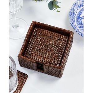 Elegant for Home Hotel Table Jute <b>Coaster</b> High Selling Quality Holder Hand Woven Jute Flax Oval Wicker Drink Cup <b>Coasters</b> - Product Image 3