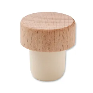 Custom BOPPER Wood Wine <b>Stoppers</b> Premium <b>Bottle</b> Cap Merchandising - Product Image 5