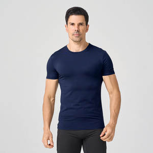 T-shirt de course à pied de sports de plein air d'été T-shirt de sueur respirant à séchage rapide. - Product Image 4