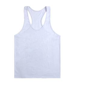 Qualité chaude 2025 été hommes haute qualité personnalisé Oem logo plaine Gym Fitness hommes débardeur - Product Image 2