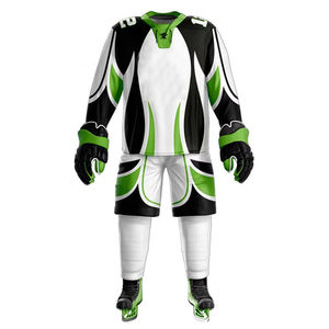 Uniforme de hockey sur glace personnalisé avec impression de différentes couleurs / Uniforme de hockey sur glace imprimé par sublimation à vendre - Product Image 5