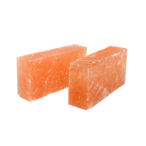 กระเบื้องเกลือหิมาลายันสีชมพูสำหรับตกแต่งผนังตามธรรมชาติงานประดิษฐ์ทำมือกระเบื้องและอิฐสวยงาม - Product Image 1