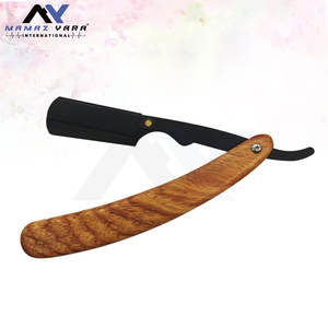 Best OEM Customizable Stainless Steel Swing <b>Lock</b> Single Blade Straight Razor <b>Hair</b> Face Shaving Sustainable New Logo Metal Alloy - Product Image 4