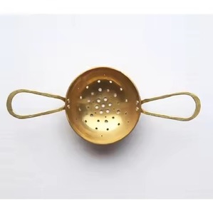 <b>Tea</b> <b>Infuser</b> in Gold Color with Mirror Finished Perfect for Kitchen and Tabletop Drink Ware Accessories High Quality - Product Image 6