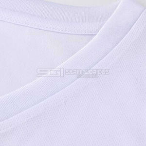 Ensemble de maillots de basket-ball en polyester à séchage rapide avec logo et nom imprimés en rouge, 2 pièces, pour hommes et femmes, vêtements de sport - Product Image 4