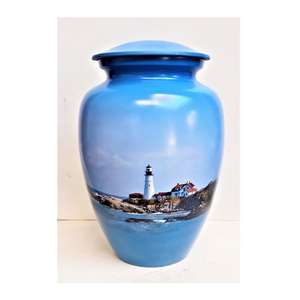 Dome Shape Top Metal Cremation Urns Pets And Adults Burial <b>Ashes</b> <b>Keepsake</b> Jar Handcrafted Latest Design Cremation Urn For Sale - Product Image 2