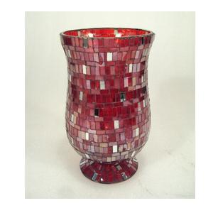 <b>Green</b> Color Mosaic Glass Hurricanes <b>Candle</b> Holder for Home Decorative Party Christmas Table Decor - Product Image 3