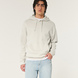 Alta calidad 500 GSM algodón grueso en blanco liso de peso pesado sudaderas con capucha de gran tamaño sin cuerda Unisex logotipo personalizado de talla grande sudaderas con capucha para hombres - Product Image 1