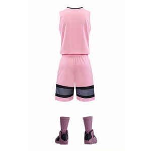 Jersey sin mangas de alta calidad Ropa de baloncesto Precio competitivo del fabricante al por mayor Diseño transpirable Nuevo conjunto de uniformes - Product Image 4