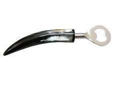 Meilleure qualité indien fait à la main véritable Design corne poignée ouvre-bouteille qualité ouvre-bouteille fait corne de buffle métal/fer en gros - Product Image 6