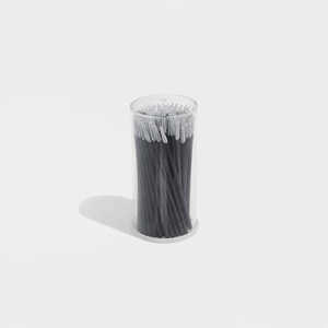 Micro Hopos de Alta Calidad para Extensiones de Pestañas, Herramientas de Belleza de Plástico con Logotipo Personalizado en Cajas, Juego de 100 Piezas - Product Image 2