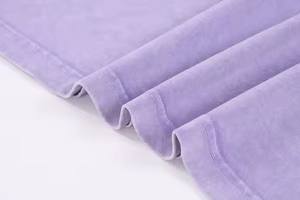 Camisa Corta de Algodón con Cuello Redondo para Hombre, Camisa de Gran Tamaño con Estampado Digital, Peso Pesado, Color Único y Decente - Product Image 2