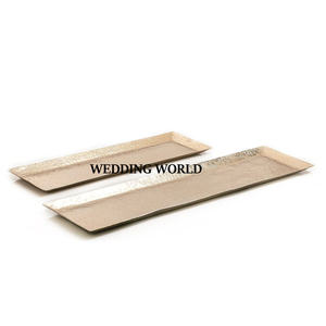 <b>Metal</b> Gold Finished Chocolate Tray Excellent Quality Handmade Chocolate Platter Classic Stylish Designer Chocolate <b>Bowl</b> - Product Image 1