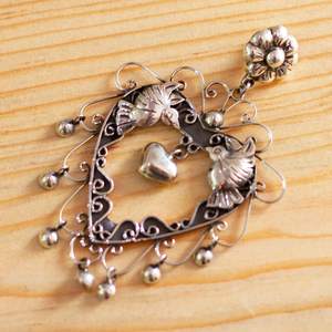 จี้เงินแท้ 925 รูปนก หัวใจ ลายดอกไม้ ของขวัญสำหรับผู้หญิง ราคาโรงงาน ขายส่งเครื่องประดับ - Product Image 2