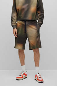 Pantalones Cortos Deportivos para Hombre al por Mayor, Estilo Urbano, Teñidos, 100% Algodón, Felpa, Impermeables, Transpirables, Personalizados, OEM - Product Image 2