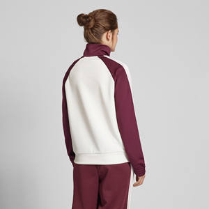 Vêtements de sport pour femmes sur mesure, ensembles de survêtements en polyester, fermeture éclair, pantalons de jogging d'entraînement pour femmes, coupe-vent en polyester, ensembles de survêtements en nylon - Product Image 3