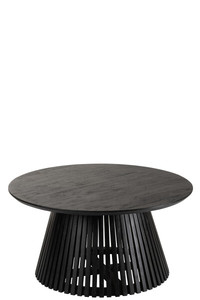 Élégante table basse en bois de luxe, idéale pour les aménagements intérieurs organisés en mettant l'accent sur l'artisanat artistique et la qualité - Product Image 2