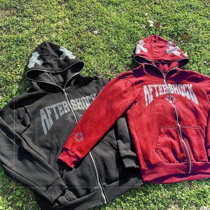 Sudadera con Capucha Personalizada de Primera Calidad, Estilo Urbano, Hip Hop, para Hombre, Estampada, Extra Grande, con Cremallera, Informal, Unisex - Product Image 2