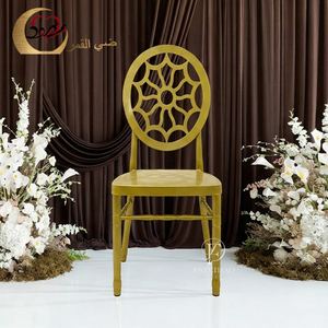 Wholesale Iron Fabric Spray <b>Painted</b> Golden Phoenix Modern Customizable Color Outdoor Dining Wedding Living Room Home Furniture - Product Image 1