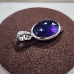 925 Sterling Silver Amethyst Gemstone Designer Handmade Unique Vintage Fine Jewelry Pendentifs & Charms - Product Image 4